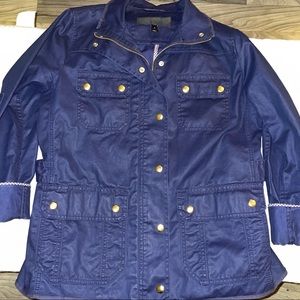 J. Crew Navy Relaxed Boyfriend Field Jacket